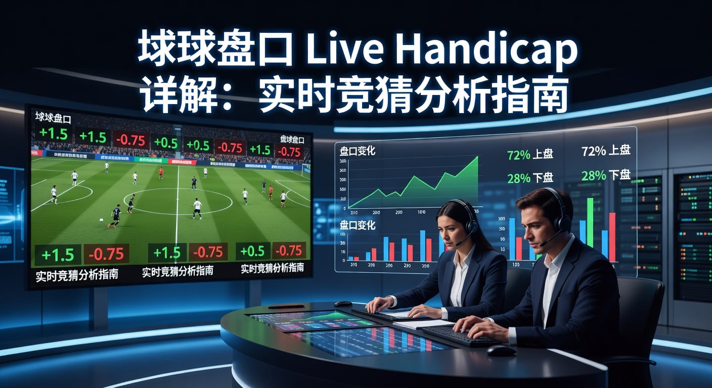滚球盘口 live handicap 实战解读与判断思路