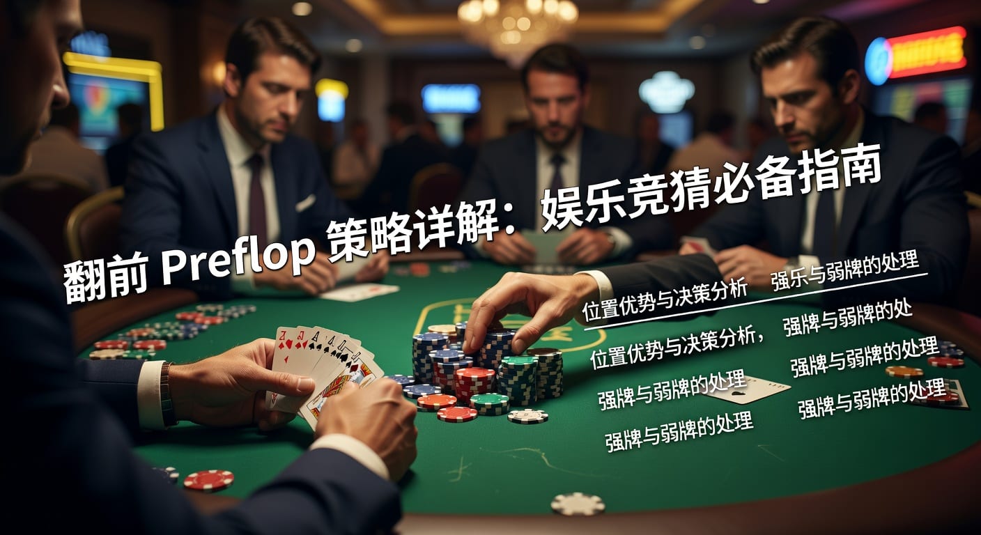 翻前 preflop 实战分析：起手牌与位置思维