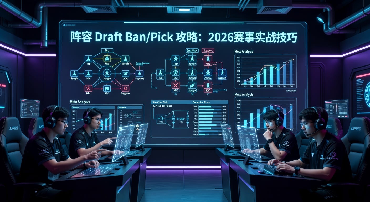 阵容 Draft Ban/Pick 实战解析与选将思路