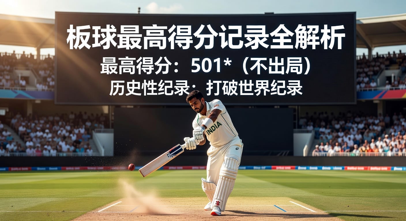 板球最高得分 Highest Score：纪录、规则与比赛解读