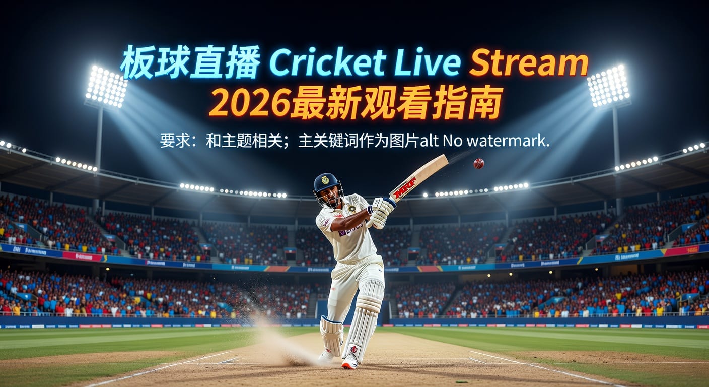 板球直播 Cricket Live Stream：信号选择与观看指南