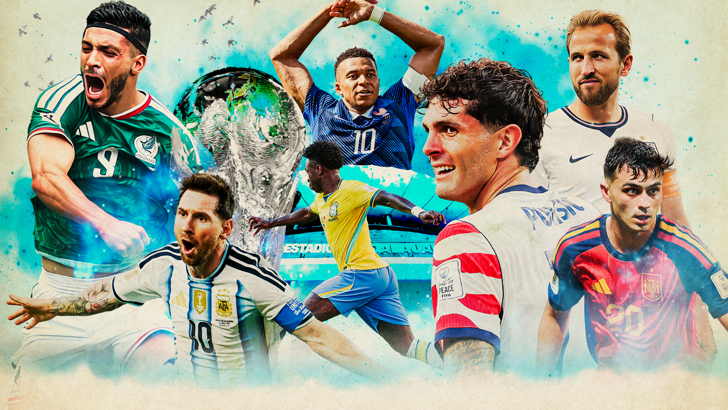 世界杯32强战前ESPN实力榜：法国居首阿根廷第二