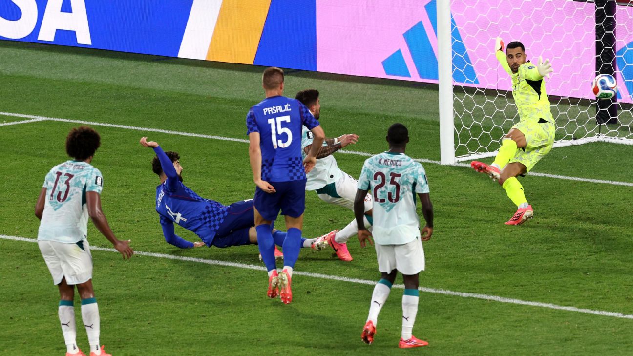 FIFA确认：VAR借助世界杯用球芯片判定克罗地亚进球无效